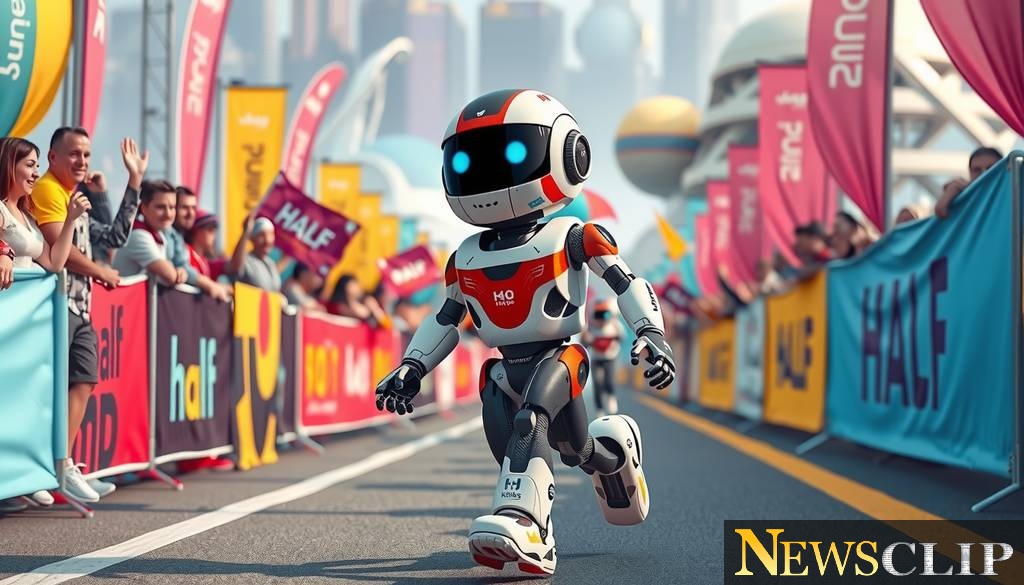 Record-Breaking Robot Race: A Hilarious Leap into the Future