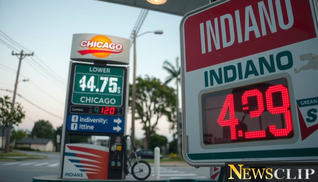 Why Are Hoosiers Getting Gas Relief While Illinoisans Pay $4.75 a Gallon?