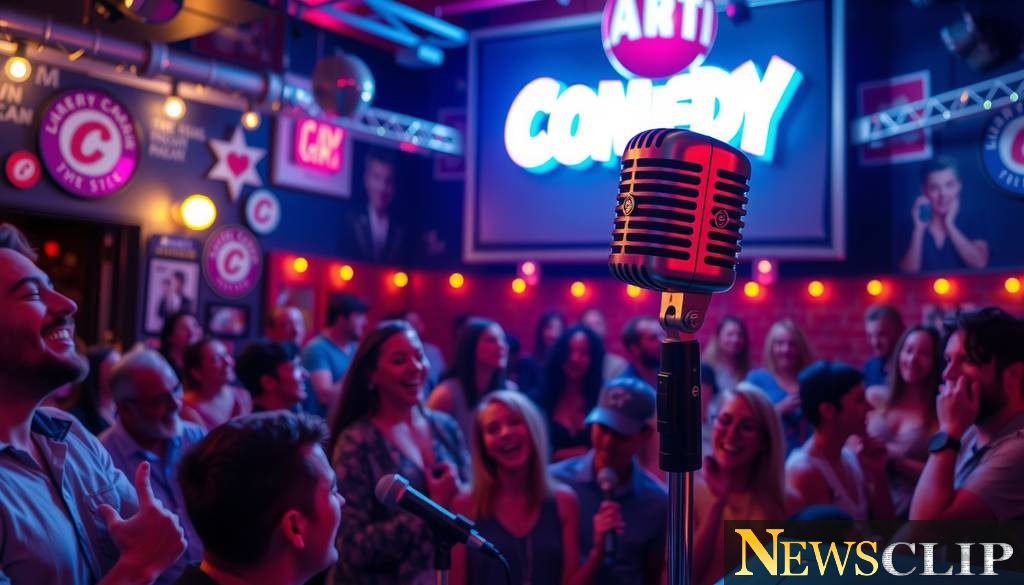 From Client Laughter to Comedy Fame: One Local Star's Journey