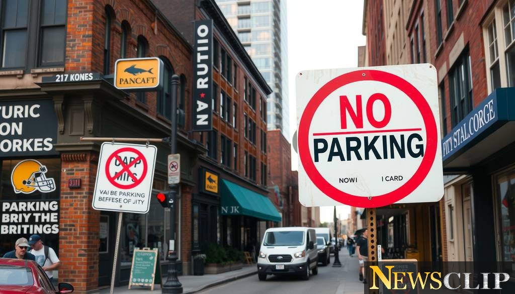 Pittsburgh Businesses Fight Back Against Unauthorized NFL Draft No-Parking Signs