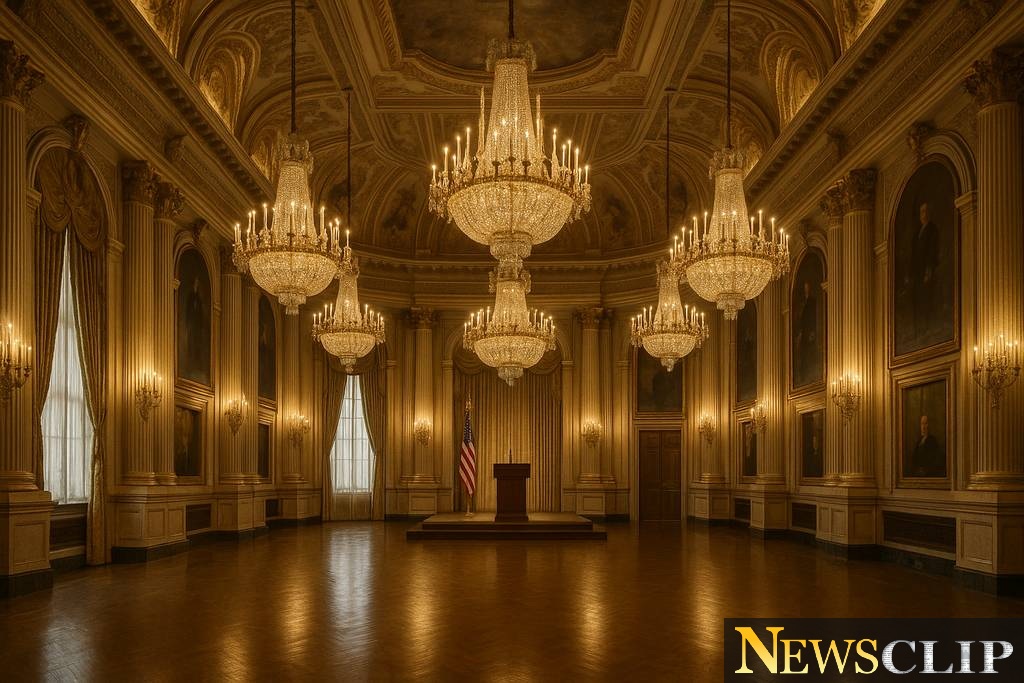 Trump's Grand Vision: The Ballroom That Outshines the White House