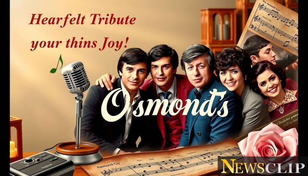 Remembering Alan Osmond: The Beat of an Iconic Legacy