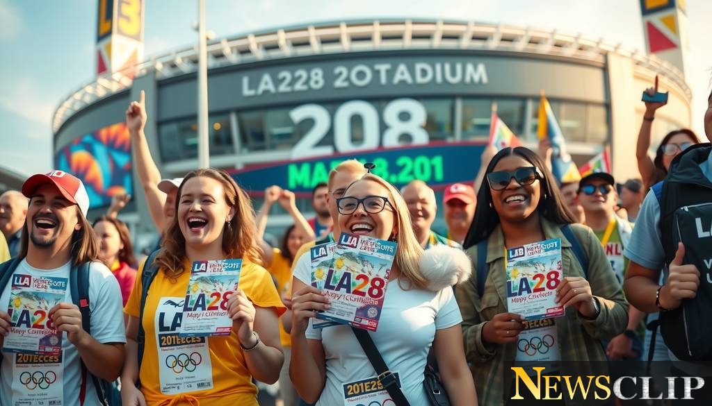 Score Big: LA28 Unveils Second Chance for Olympic Tickets