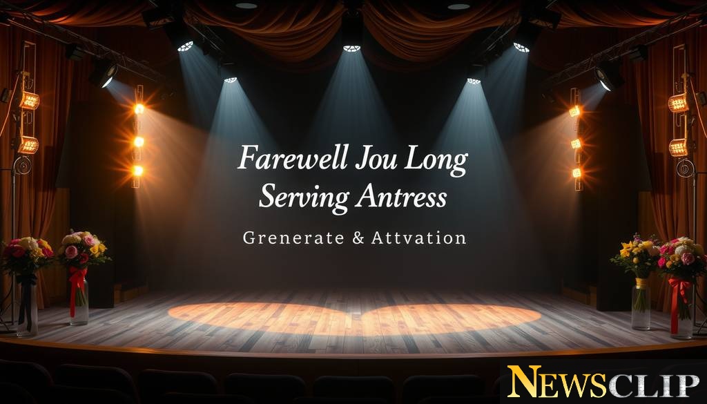 A Farewell to Dame Sarah Day: Celebrating 40 Years of Theatrical Brilliance