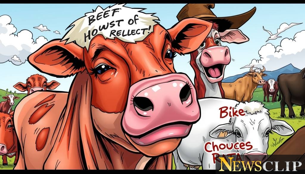 A Satirical Take on Beef: The Editorial Cartoon We Didn't Know We Needed