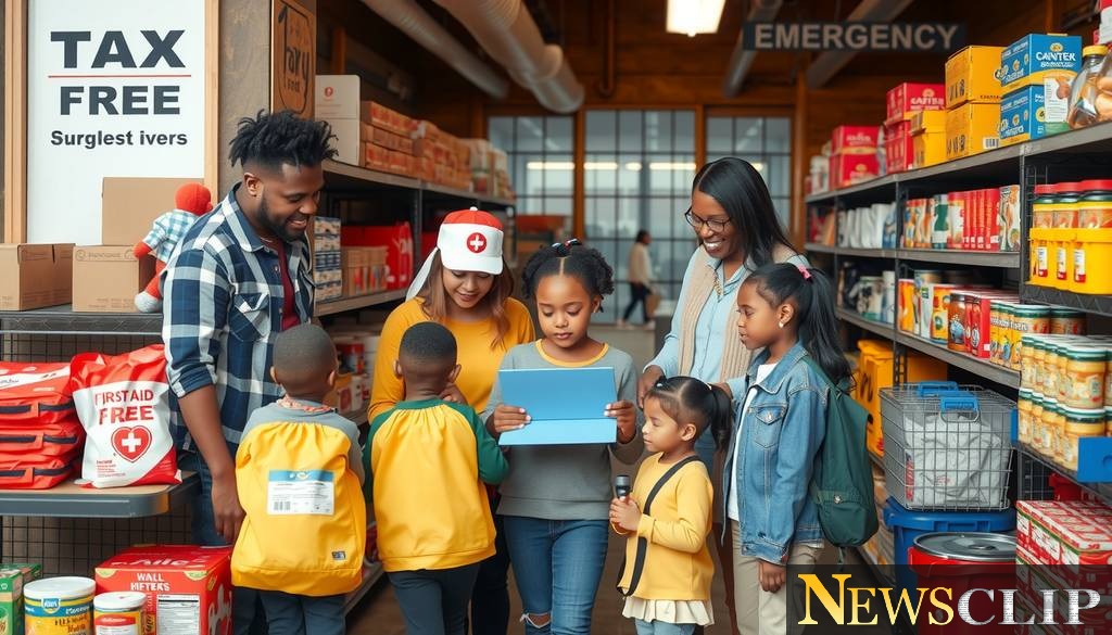 A Weekend to Prepare: The Importance of Tax-Free Emergency Supplies