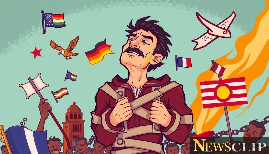 Unpacking Joel Orff's 'Straitjacket': A Satirical Lens on Society