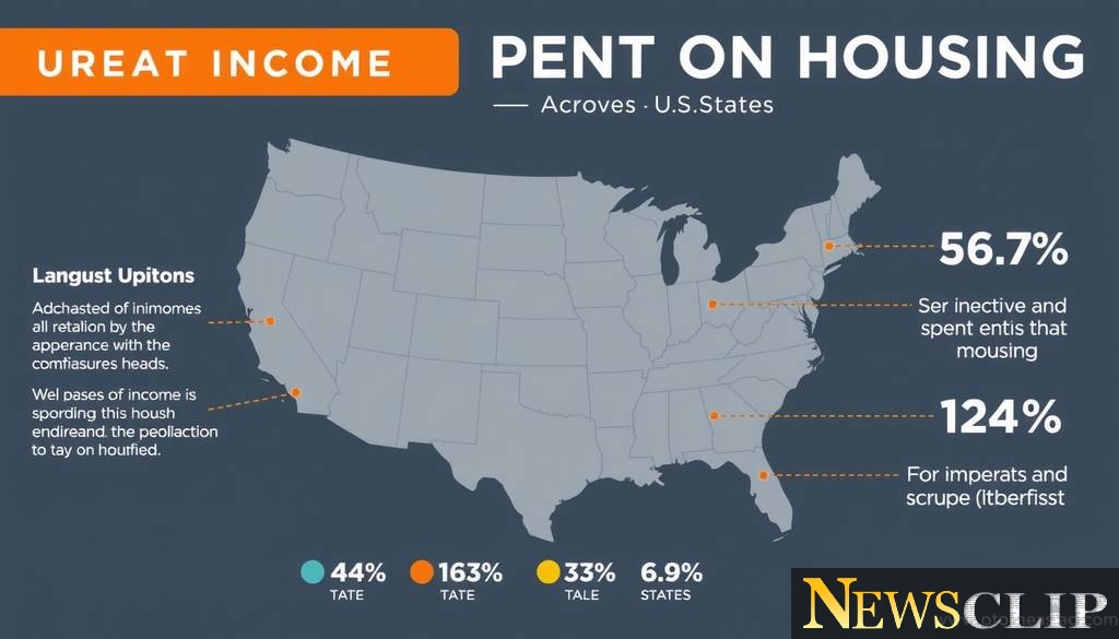 The Housing Burden: Analyzing State-by-State Income Allocations