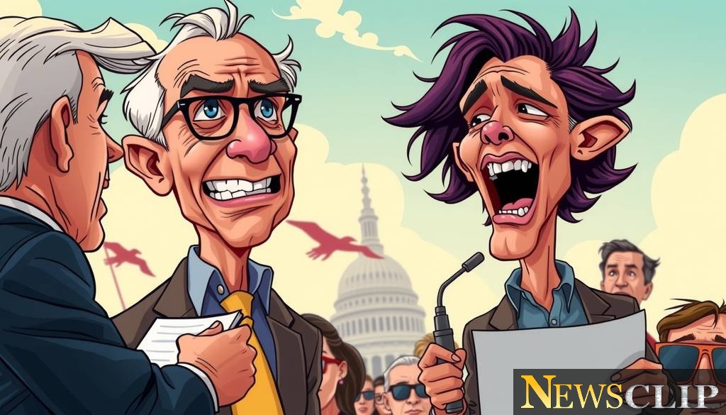 A Cartoon Reflection: Exploring Underlying Truths in April's Satire