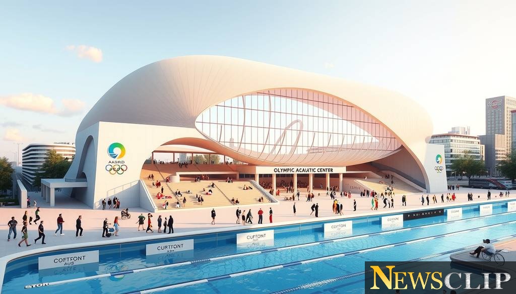 Reimagining the Olympic Aquatic Center: A Multifunctional Haven for Sports and Culture