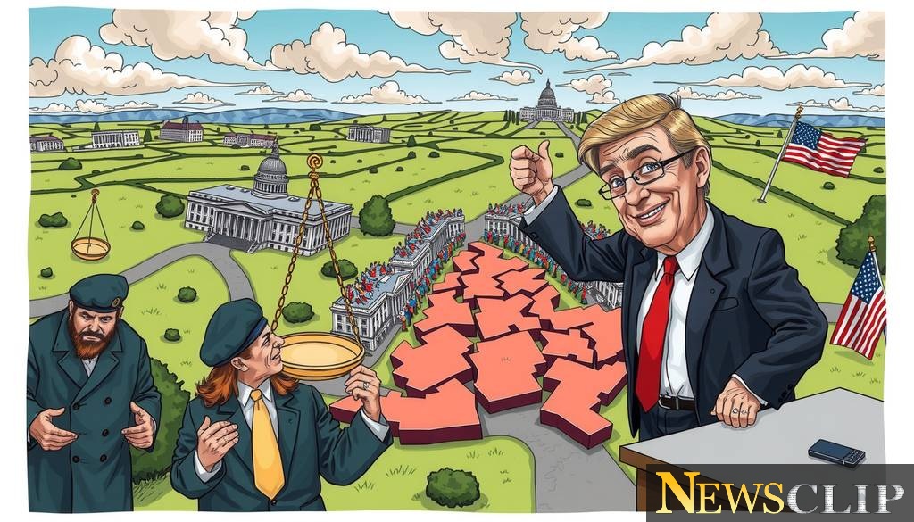 The Fallout of Redistricting: A Political Cartoon Reflection