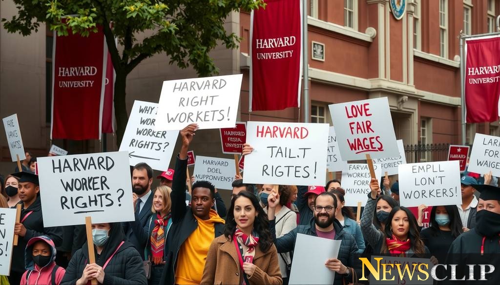 Rallying for Change: Solidarity with Harvard Graduate Workers