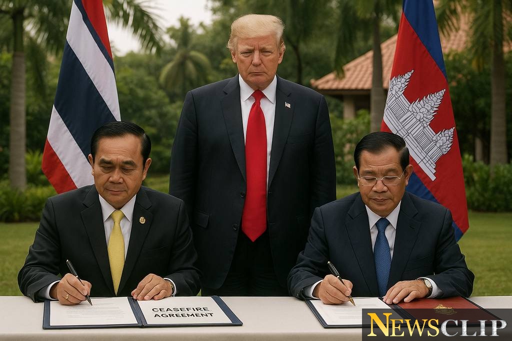 Trump's Ceasefire Ceremony: A New Chapter for Thailand and Cambodia