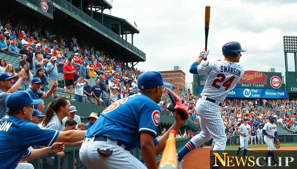 Cubs Clinch 10th Straight Win with Swanson's Clutch Heroics