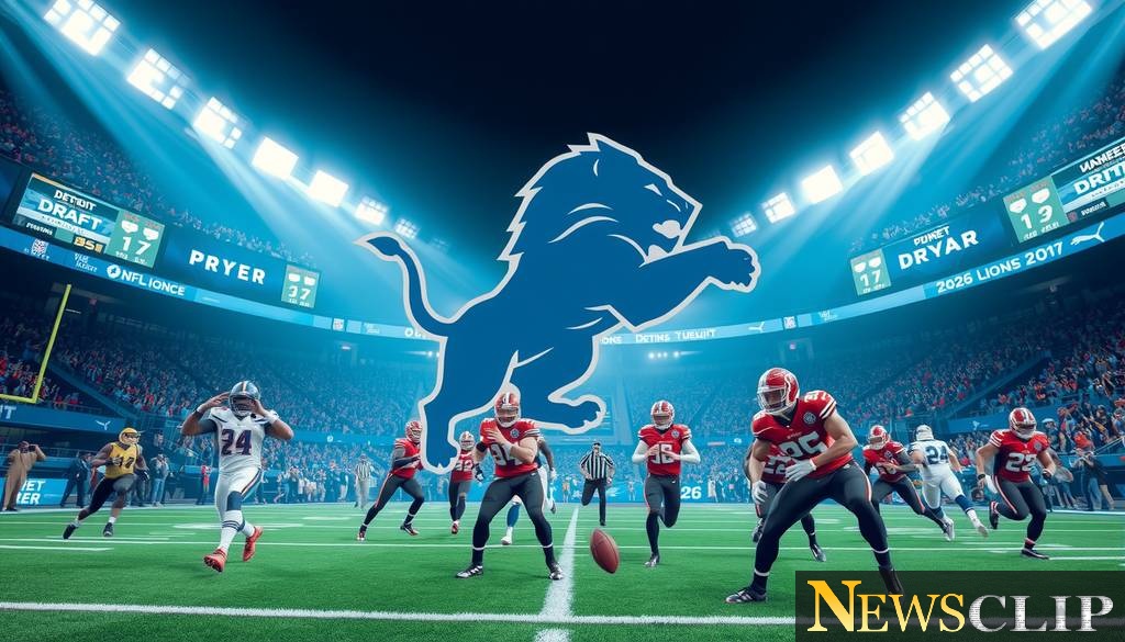 Lions Roar into 2026: A Deep Dive into the NFL Draft Class