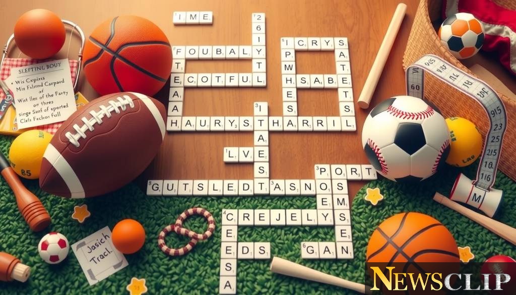 Decoding Puzzle No. 580: A Sports Fan's Guide to Today's Connections