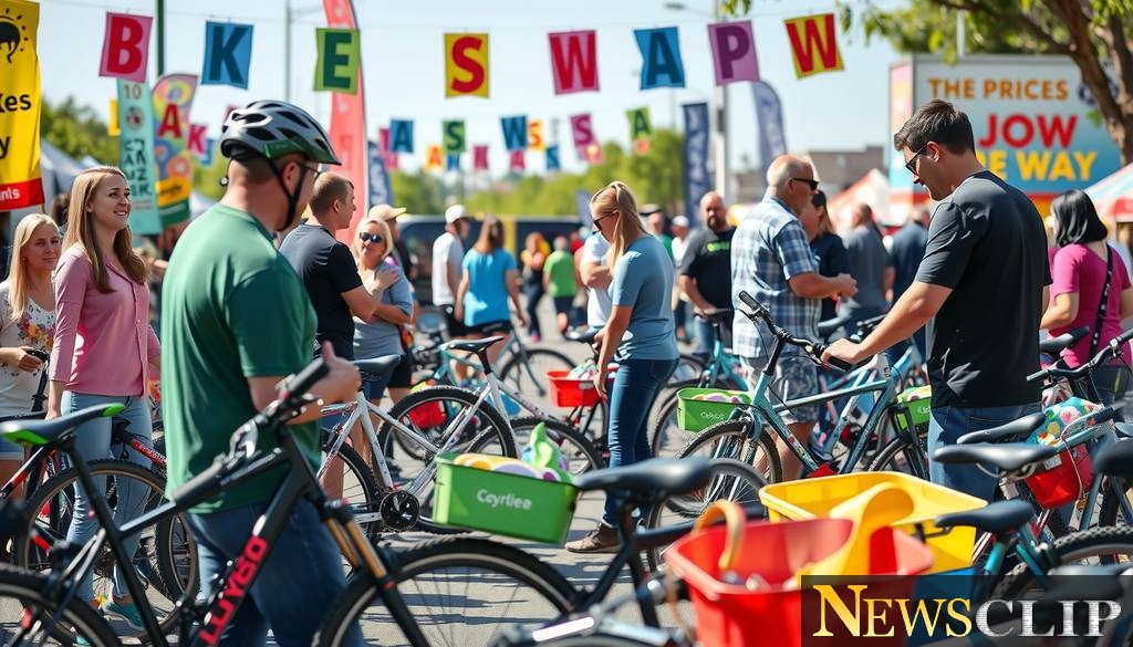 Revving Up Community Spirit: North Star Sports' Annual Bike Swap