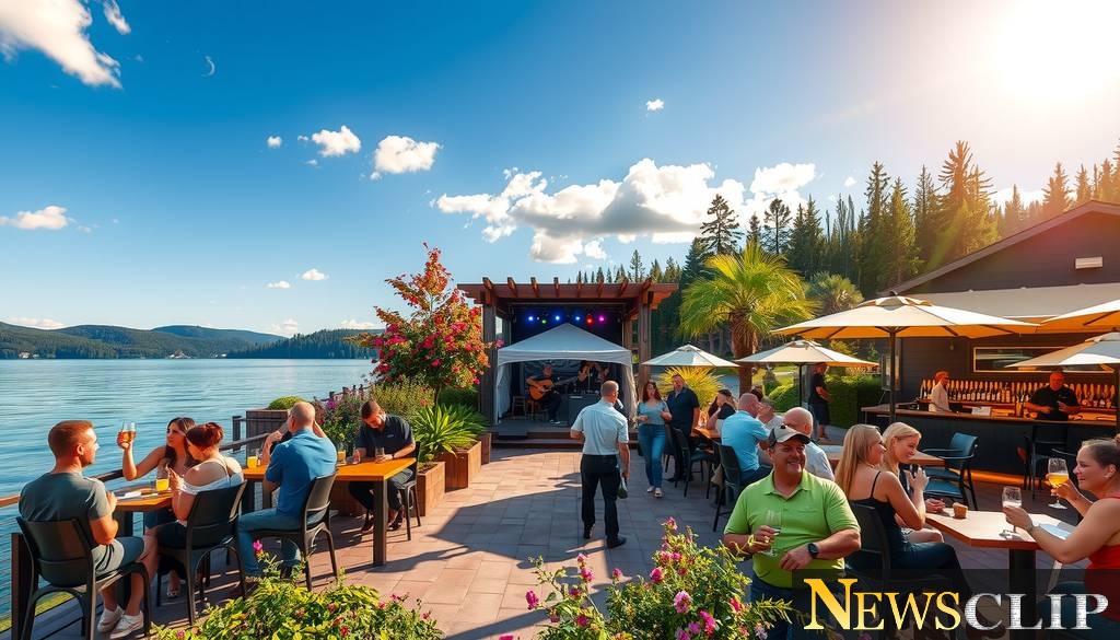 Lakewood Park's New Lakeside Bar: The Perfect Summer Retreat