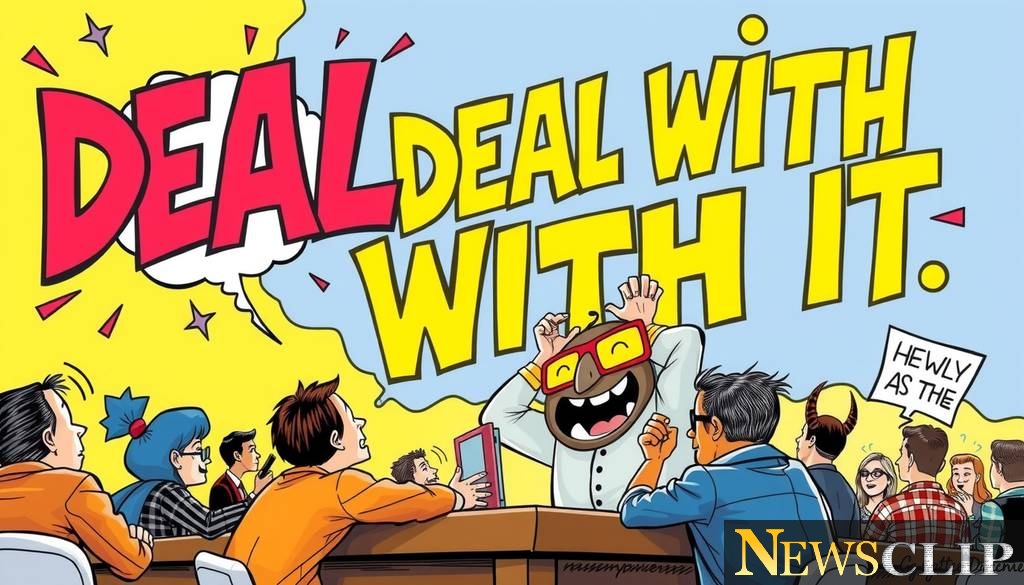 Navigating Satire: The Urgency of 'Deal With It'