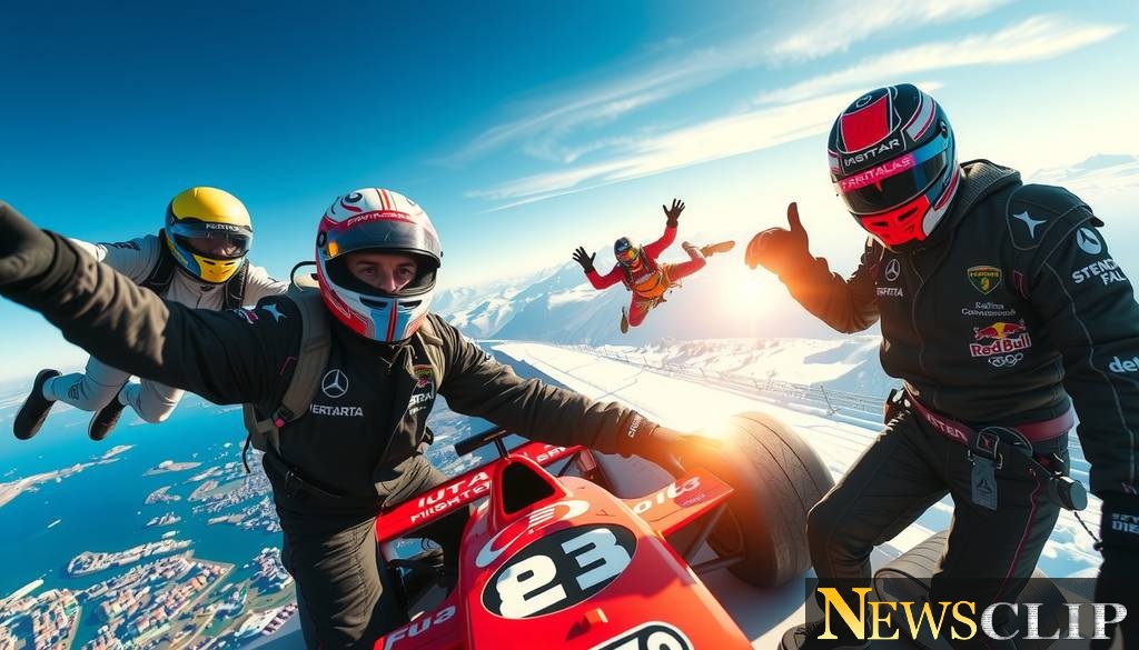 F1 Stars Push Boundaries Beyond the Track