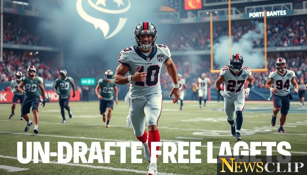The Undrafted Gems: Track Your Team's NFL Free Agency Picks!