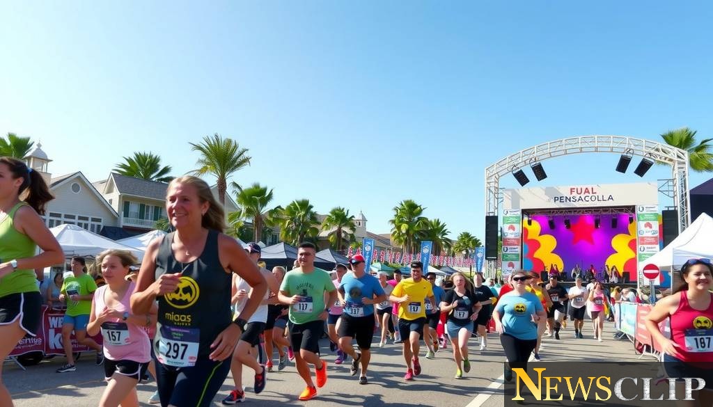 Pensacola's Flavor and Fun: Fiesta Runs and Rock Legends