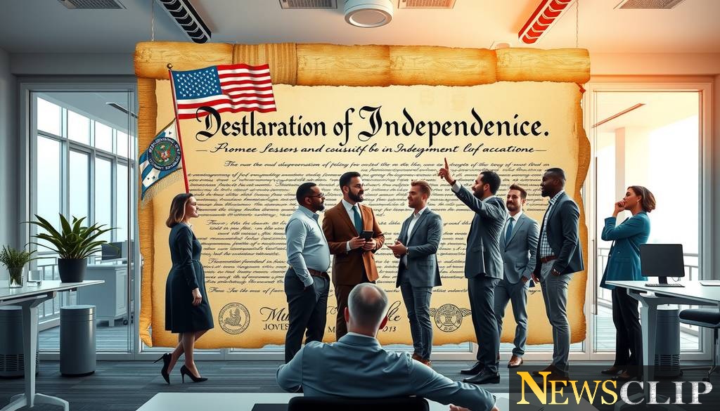 Reclaiming the Founding Spirit: Lessons from the Declaration of Independence for Today's Leaders