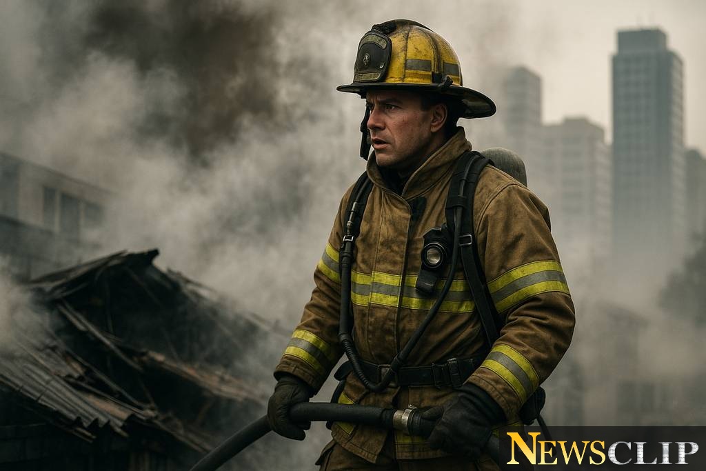 Firefighter Injured as Roof Collapses During Major Blaze in Gwinnett County
