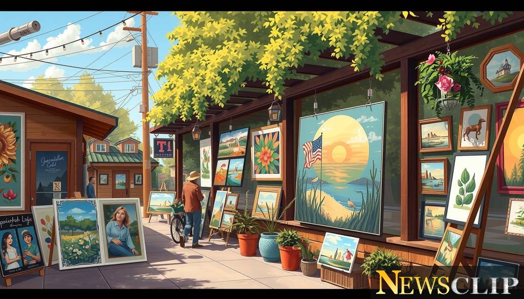 Dawson's Passionate Canvas: A Tribute to Art in Johnson County