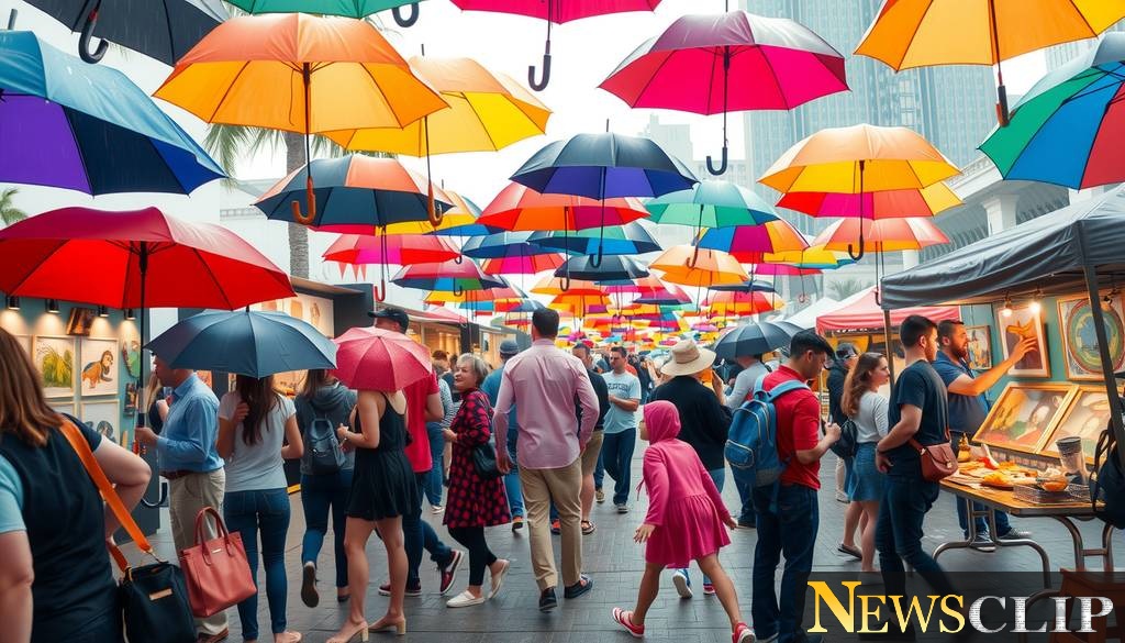 Weathering the Storm: Meet Me on Main's Rainy Saturday