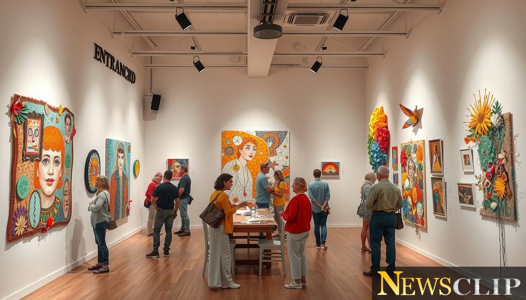 Exploring 'Entrance': Julie Maynard's Capture of Creativity at TAG