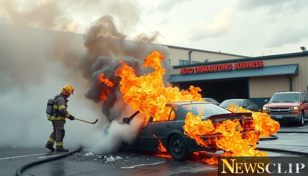 Fire Erupts at Modesto Auto Dismantling Business: What It Means for Local Industry