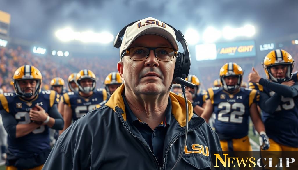 A Shocking Turn: LSU Parts Ways with Coach Brian Kelly