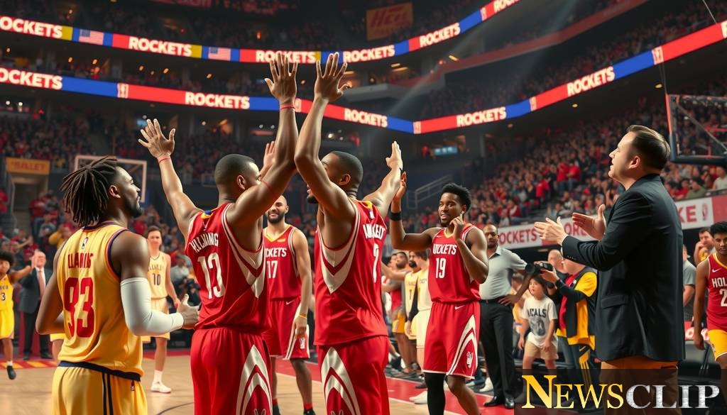 Rockets Soar to Victory, Stopping Lakers' Sweep in Game 4 Blowout