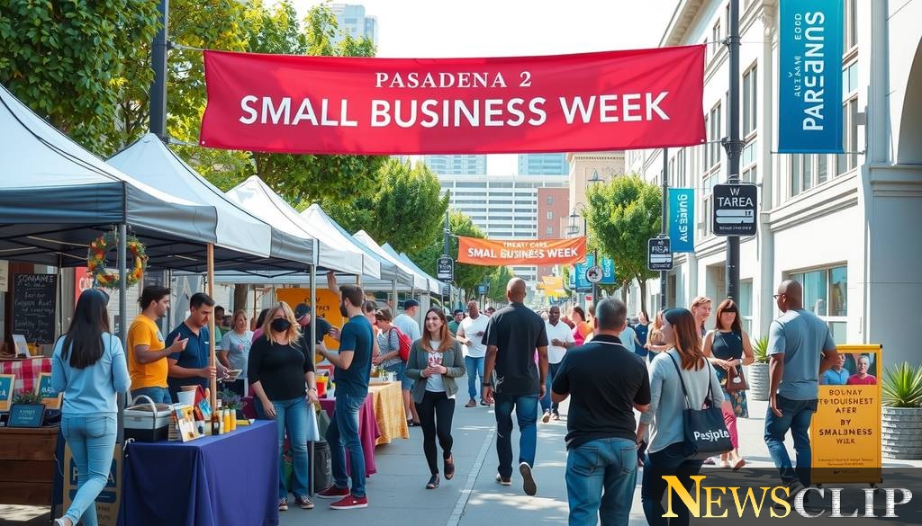 Pasadena Kicks Off First Annual Small Business Week: A Boost for Local Entrepreneurs