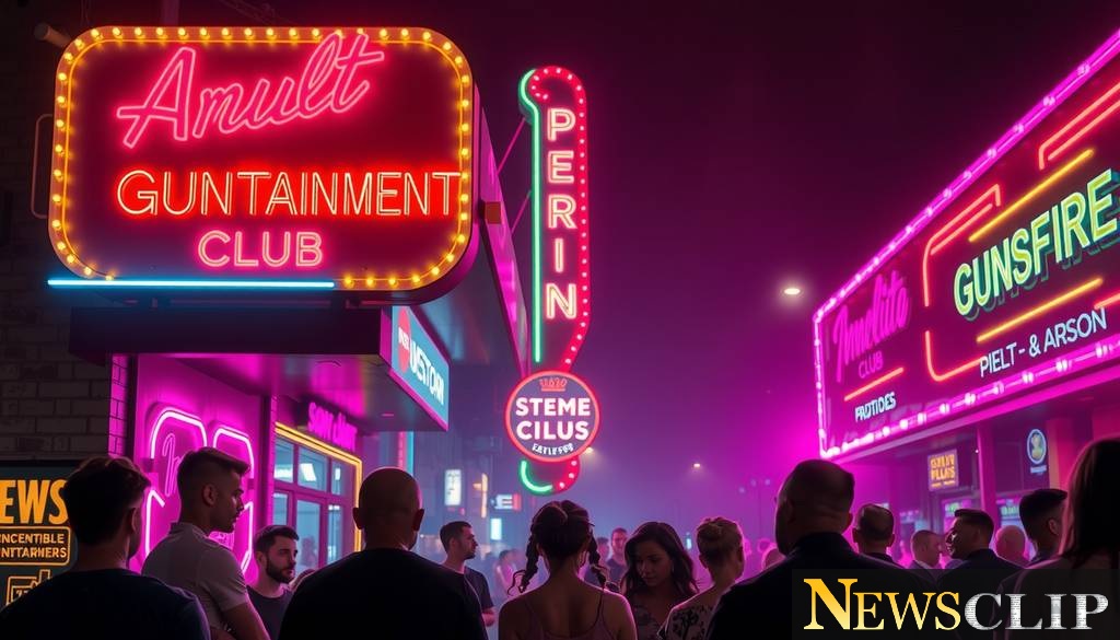 A Shocking Incident: Gunfire Erupts Outside Gresham's Adult Entertainment Club