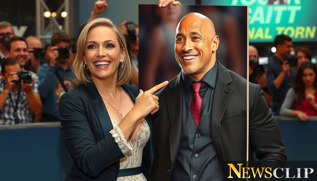 Emily Blunt Hilariously Claps Back at 'Skinny' Dwayne Johnson Rumors