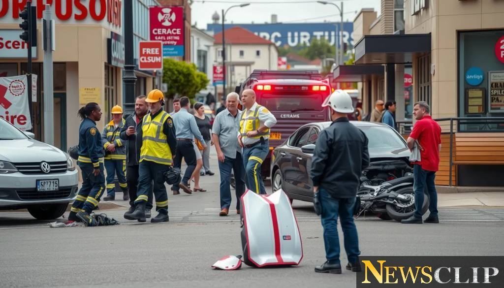 Tragic Collision: Vehicle Crashes into Anderson Business