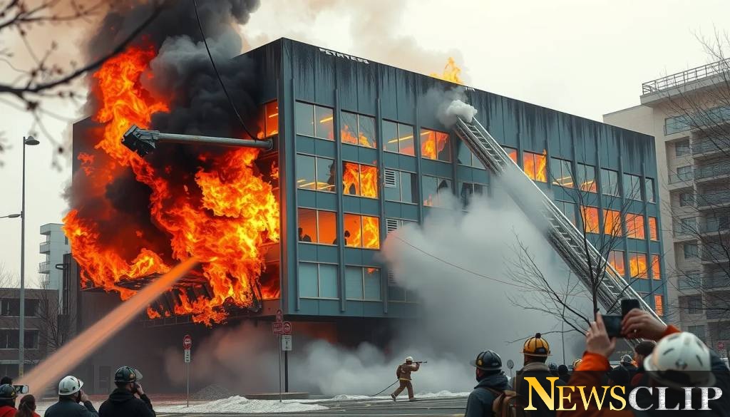 Devastating Fire in Buford Office Building Strikes Three Businesses