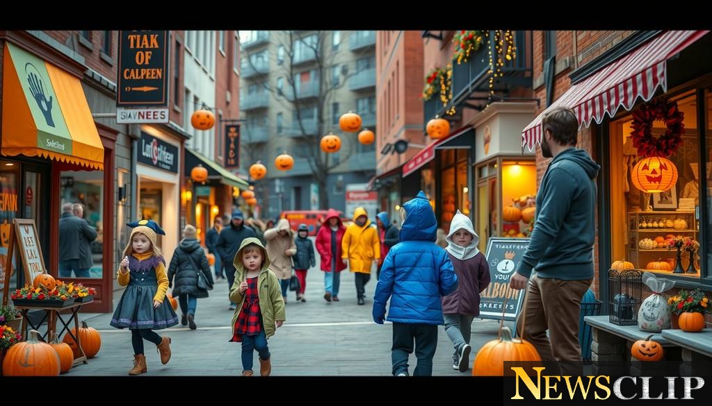 Trick-or-Treating Delights: Evanston's Business District Thrives