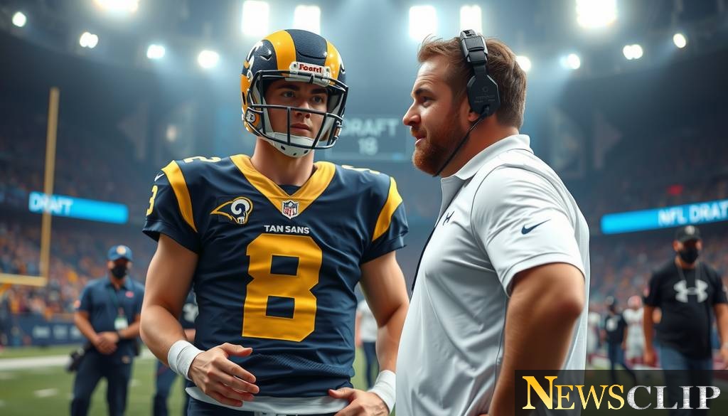Ty Simpson's Secret Ties: Draft Day Insights from the Rams and Sean McVay
