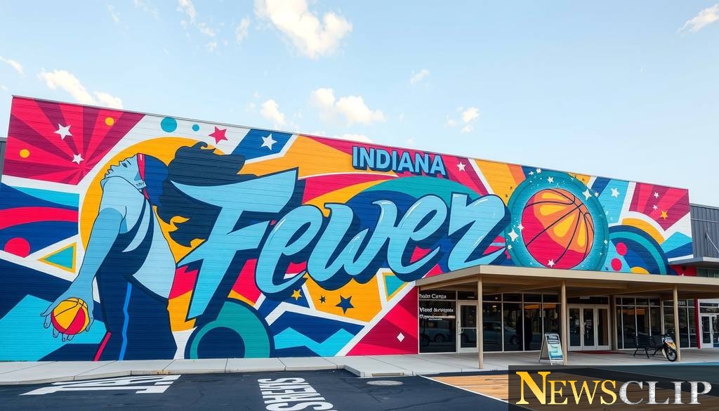 Creating a Legacy: The New Mural for Indiana Fever's Performance Center