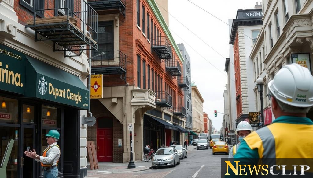 Struggling Underfoot: Dupont Circle Small Businesses Seek Relief During Major Construction