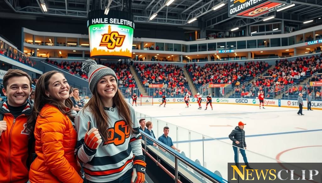 Building a Community: OSU Hockey's Rise with Spears Business Seniors