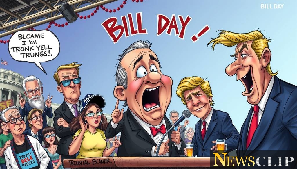 Drawing the Line: Bill Day's Editorial Cartoon Commentary