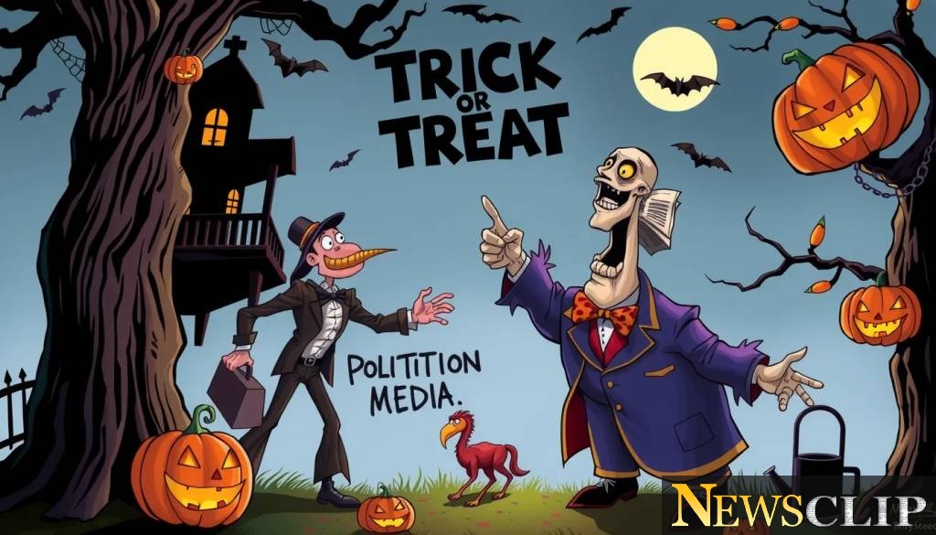 Unearthing the Layers of Deception: Trick or Treat in Editorial Cartoons
