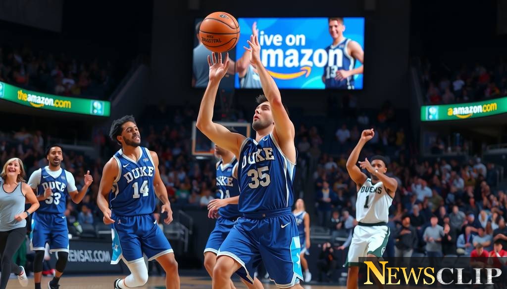 Game Changer: Amazon Set to Broadcast Three Duke Basketball Showdowns