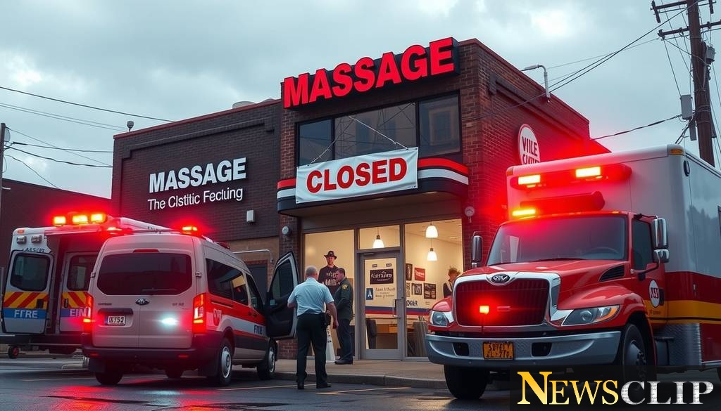 Major Crackdown: 45 Massage Businesses Shut Down in Pierce County