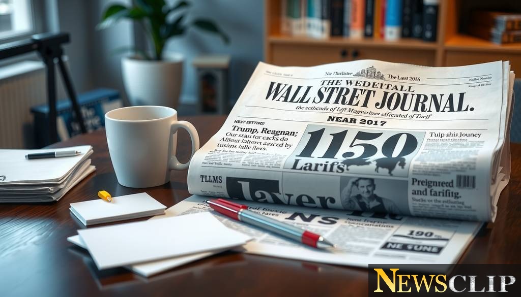 Unpacking the Wall Street Journal's Case Against Trump on Reagan and Tariffs