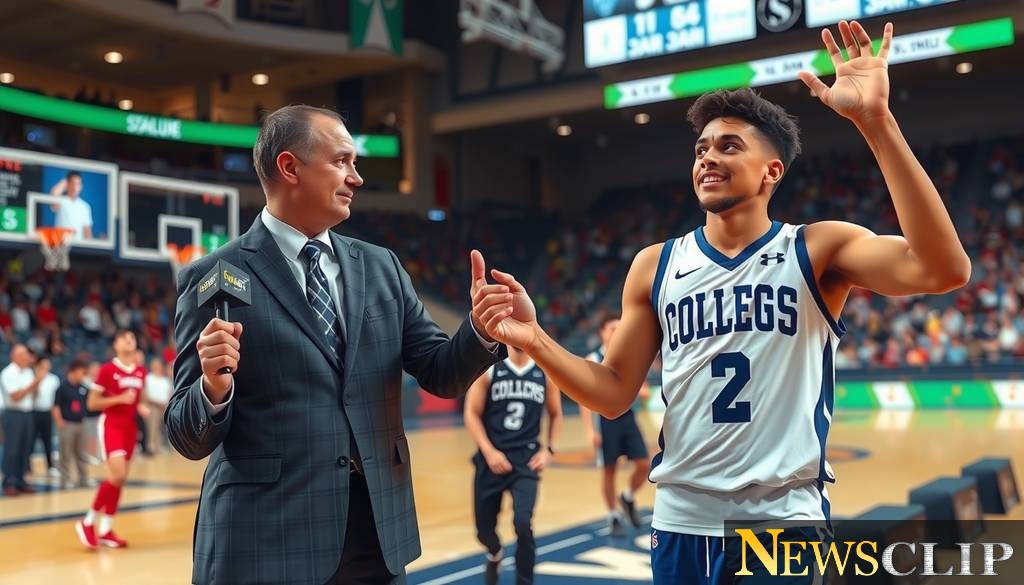 Seton Hall's Multifaceted Leader: Student Athlete and Sports Broadcaster